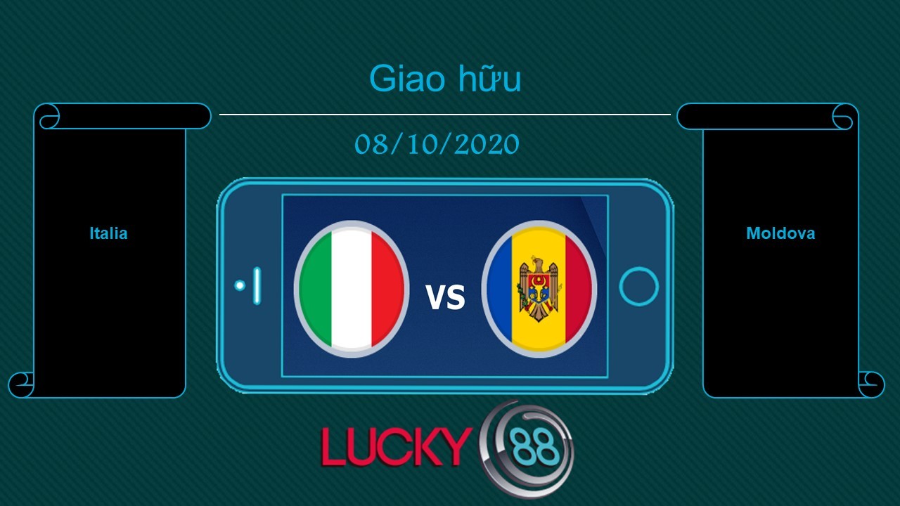LUCKY88 Italia vs Moldova , Tip bóng đá miễn phí ngày 08/10/2020